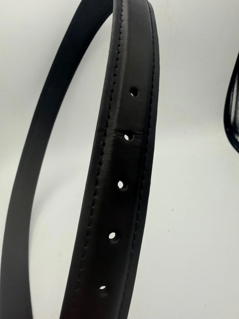 Men’s Dickies Black Leather belt sz 36 NWT